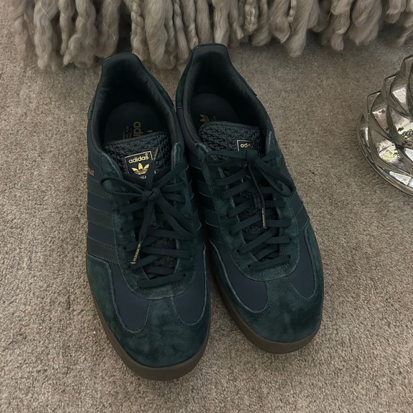 Adidas Gazelle Indoor Shadow Sneaker - Green Gum - Size Men’s 11 - Picture 13 of 13